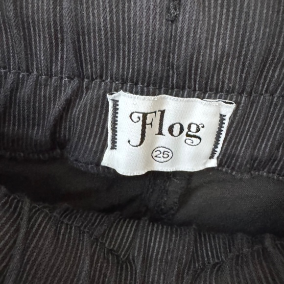 BEVY FLOG SHELY PANT IN BLACK ORIGINAL 26 - Picture 4 of 7